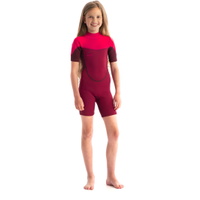 Junior Boston 2mm Back Zip Shorty Wetsuit